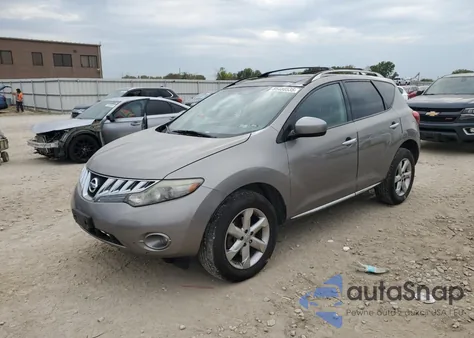 2009 Nissan Murano S from USA, damaged, VIN JN8AZ18W99W205906